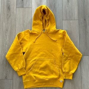 Vintage Russell Athletic Gold Hoodie